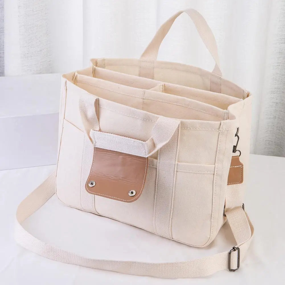 Canvas tote bag with handle