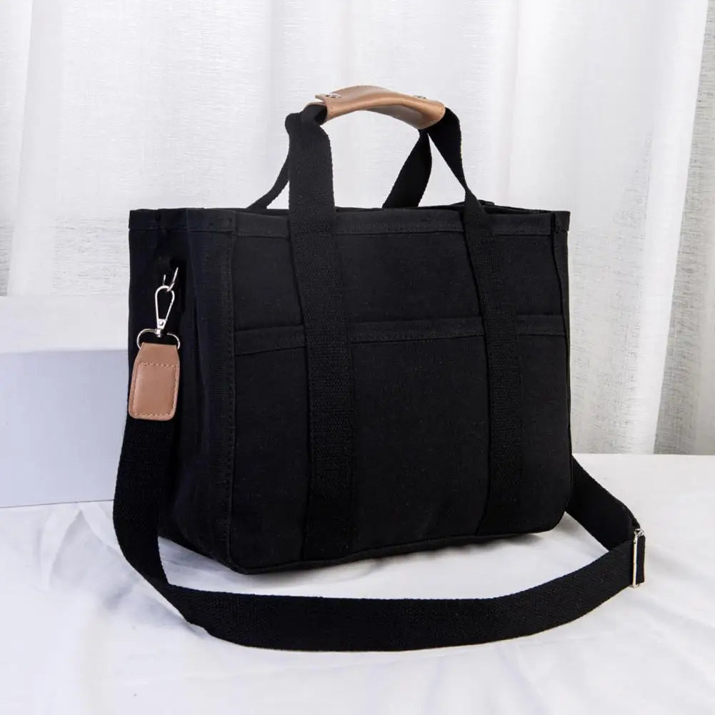 Canvas tote bag with handle